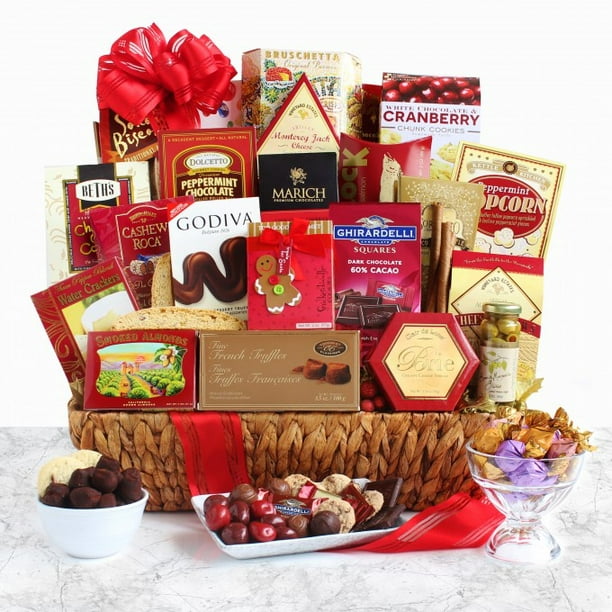 Gourmet Celebration Holiday Gift Basket